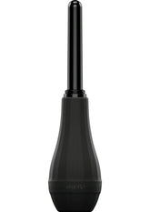 Perfect Fit Ergoflo Extra 5in Premium Tip Anal Douche - Black